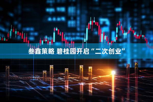 叁鑫策略 碧桂园开启“二次创业”